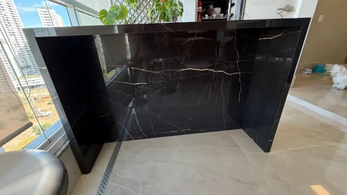 Bancada porcelanato