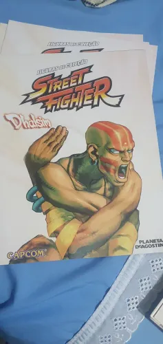 STREET FIGHTER PLANETA DEAGOSTINI COLECIONAVEL
