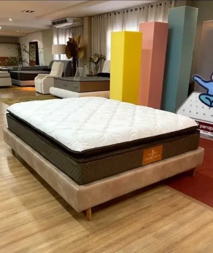 Novidade! Colchão Dominus Espuma HR D33 Super Soft Queen - 158x198x32