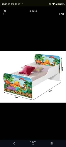 Cama dinossauro