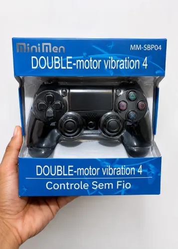 Controle Sem Fio Compatível com PS4, PC e Celular - Novo na Caixa
