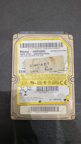 HD de Notebook 320GB SATA