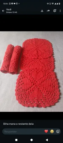 Souplat de crochê com 6 peças