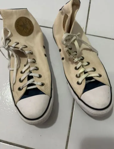 All Star Chuck Taylor - Edição Especial Double Upper (Bege e Azul) 42/43