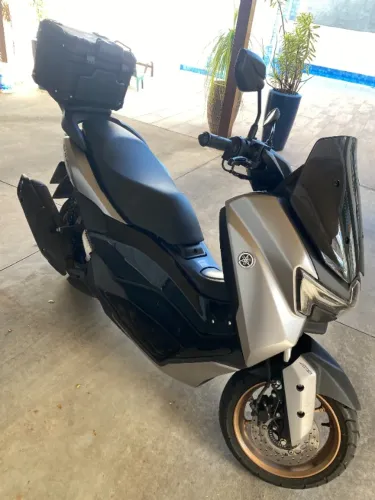 NMax 2026 Cinza - Único Dono - Apenas 6.700km + IPVA Pago