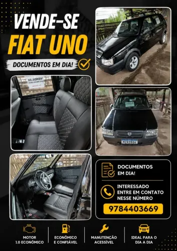Fiat Uno Mille 1.0 Fire/ F.flex/ Economy 4P 2004