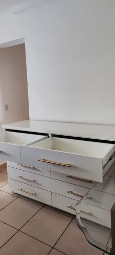 Cômoda MDF, 10 gavetas reforçada 