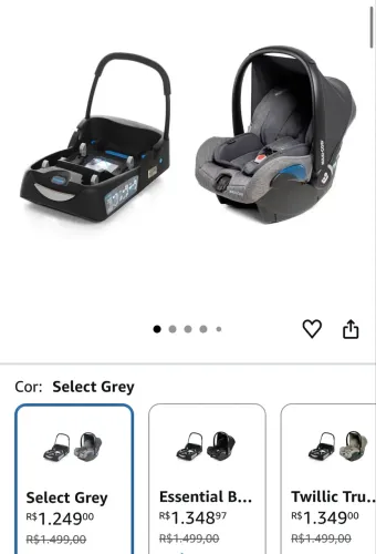Bebê conforto MAXI COSI CITY 2 Até 13kg