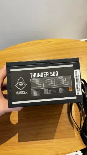 Fonte Thunder Mancer 500w - 80 Plus Bronze