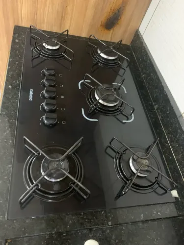 Fogão Itatiaia cooktop 5 bocas Sem Uso