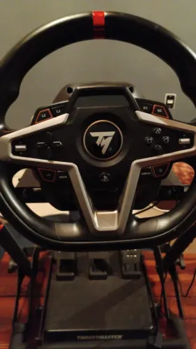 Thrustmaster T248r Volante Com Force Feedback E Pedal Preto