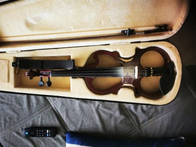 Violino Barth 4/4 Elétrico+Kit completo