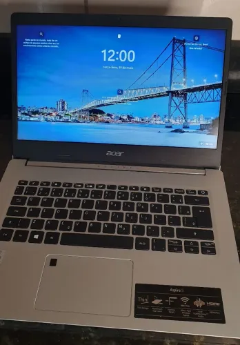 Notebook Acer Intel Core i3 (10ª Ger.) | 8GB RAM | SSD 512GB | Com Leitor de Digital