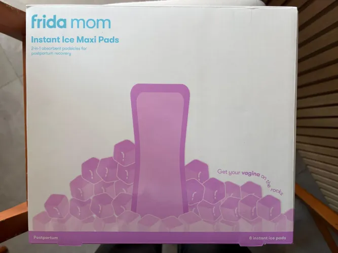 Frida Mom Instant Ice Maxi Pads - absorvente pós-parto que gela