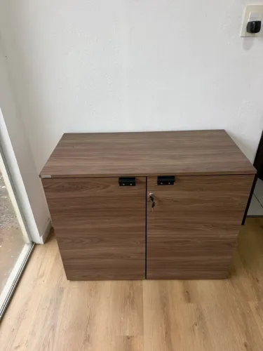 Armário Escritório 2 Portas 73X91X45 Luxo