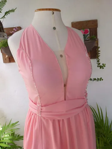 Vestido longo de festa