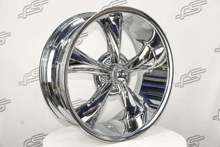 rodas Ridler 695 Cromada Aro 18 / Talas 8 e 9,5 / Furação 5x114,3