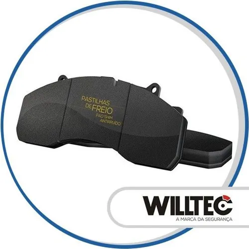 Pastilha Freio Willtec Cerâmica - Bmw Mercedes Land Rover Ram Porsche