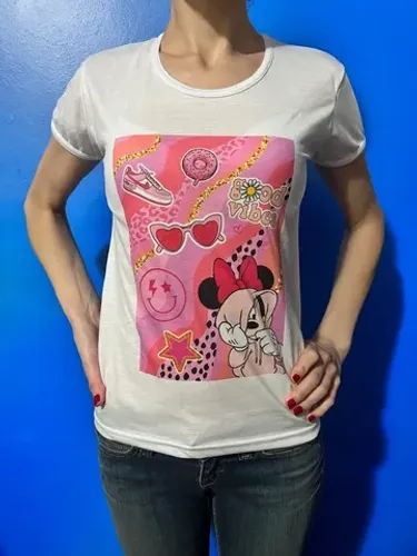 Camisetas Femininas Várias Estampas