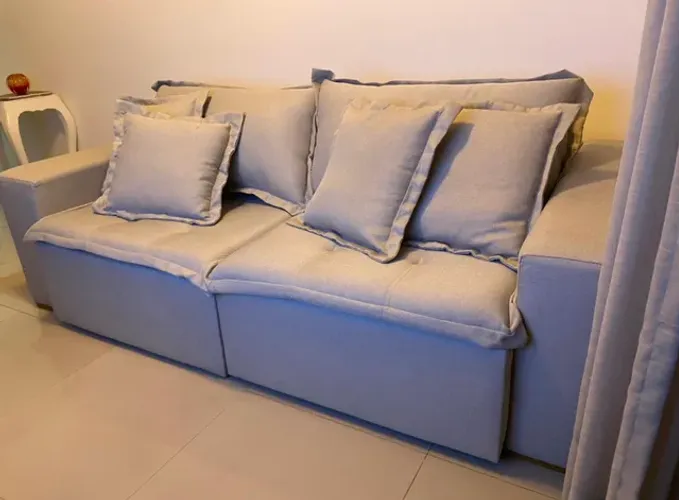 Sofá Retratil Molas Pocket 2,30m OFERTA !!! ft7