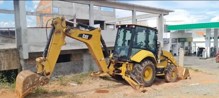 Retro Escavadeira Cat 416F2 2020 