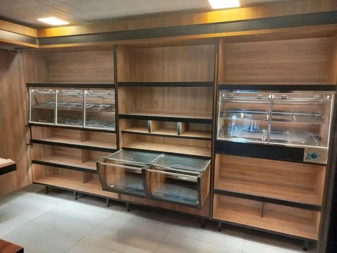 Auto atendimento para pães e biscoitos e salgados 