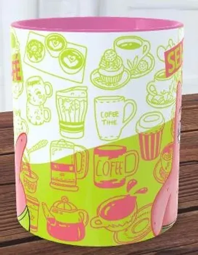 Caneca Cerâmica 325ml Patrick