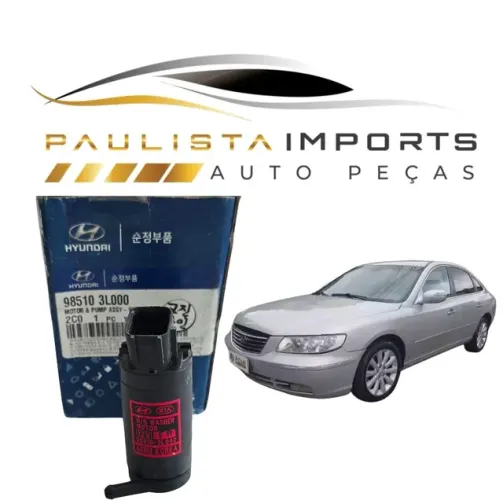Motor Limpador Parabrisa Azera 2006 2007 2008 2009 2010 2011 ( Nova Original 