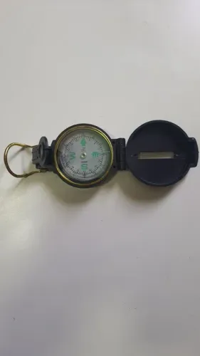 Bussola Portátil de bolso - Estilo Militar
