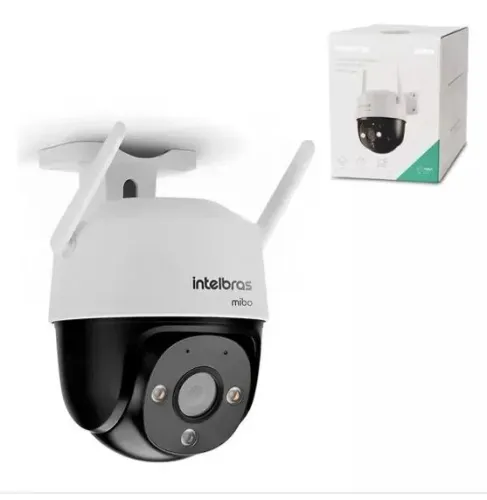 Câmera De Vídeo Im7 Wifi Fhd Full Cor Branca Intelbras 110V/220VCâmera De Vídeo Im7 Wifi F
