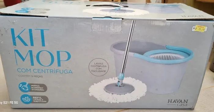 Kit mop com centrífuga