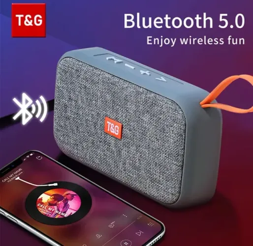 Caixinha de som T e G via bluetooth