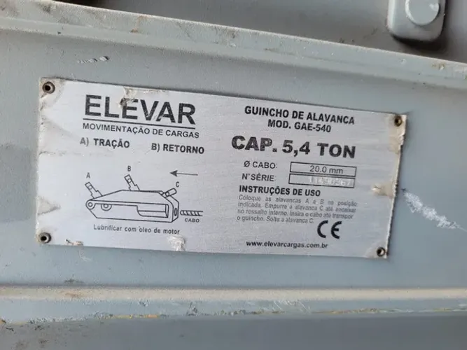 Guincho de alavanca Tifor