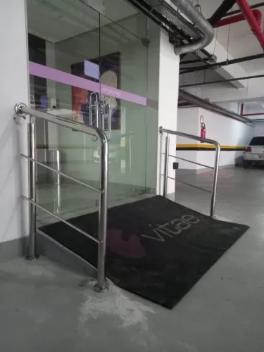 Corrimão em aço inox - inox em geral