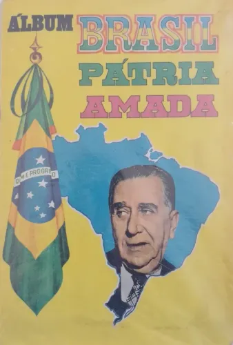 ÁLBUM BRASIL PÁTRIA AMADA COMPLETO