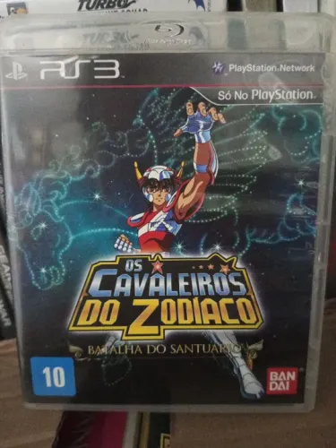 Cavaleiros do zodíaco batalha do santuário jogo Playstation 3 game ps3