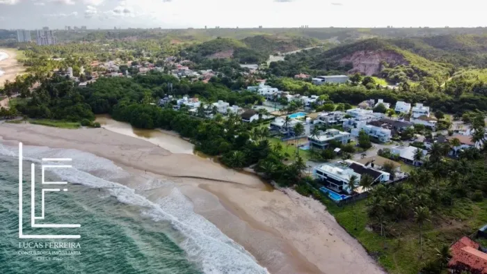 Lote no único condomínio fechado de casas beira mar de Maceió - Condomínio Morada da Garça