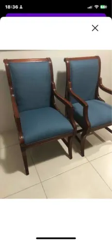 Cadeiras madeira maciça