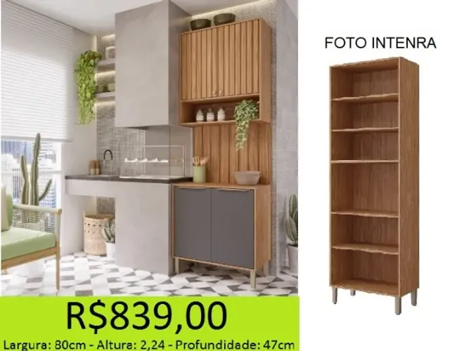 Armario de cozinha pequeno