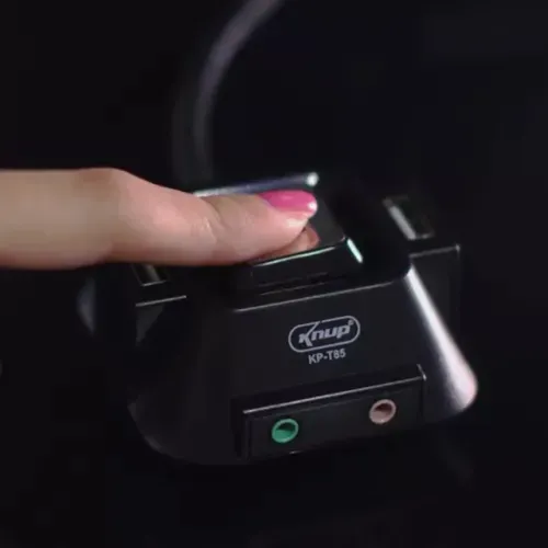 interruptor de alimentação multifunção pc power kp-t85 knup