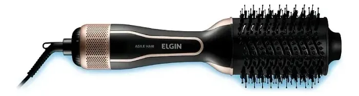 Escova de Cabelo Alisadora Agile Hair 1200 W Bivolt - Elgin