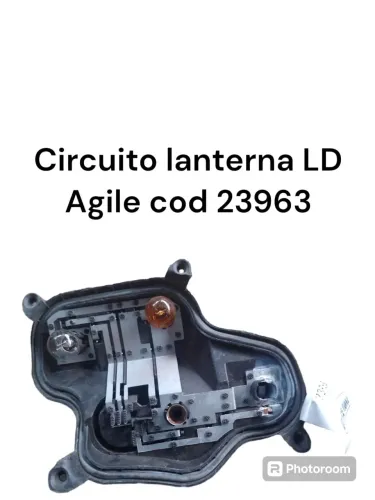 Circuito Da Lanterna Lado Direito Chevrolet Agile Cod 23963