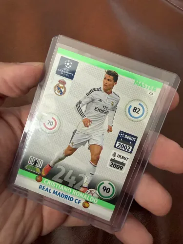 Cristiano Ronaldo Real Madrid - Panini Adrenalyn XL Master - Champions League