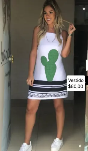 Vendo Vestido de alça elegante