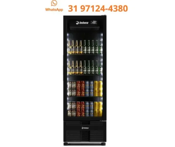 Cervejeira Imbera Porta de Vidro 560L com Iluminação