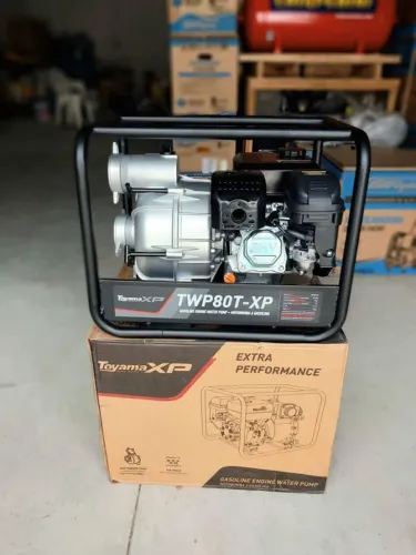 Motobomba a gasolina Autoescovante p/ resíduos sólidos 3"x3" 7hp Toyama(Loja/Nova)