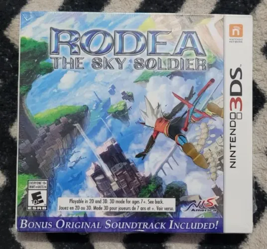 Jogo Rodea The Sky Soldier Soundtrack Edition Americano Original Lacrado Para Nintendo 3DS