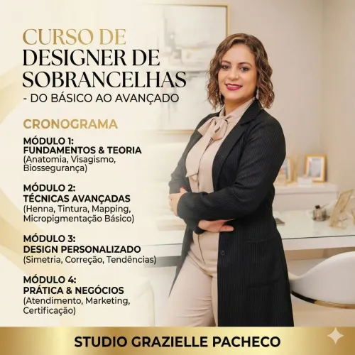Curso Designer de Sobrancelhas 