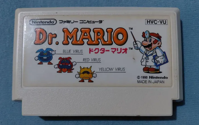 Dr Mario Famicom