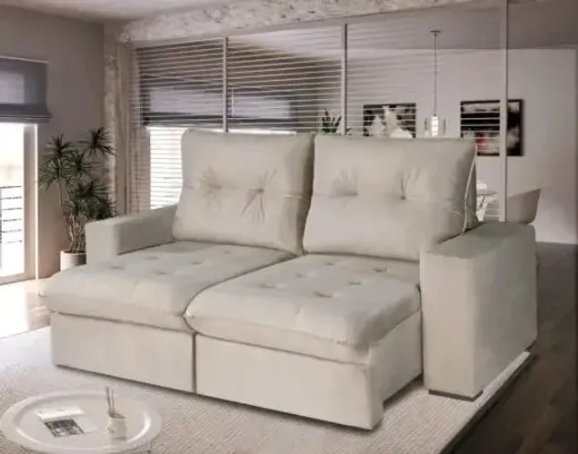Sofá retrátil e reclinavel Colorado 1,80m 6042 tt F98